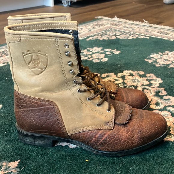 Mens Artiat 8” Lace Up Boots - Picture 3 of 5